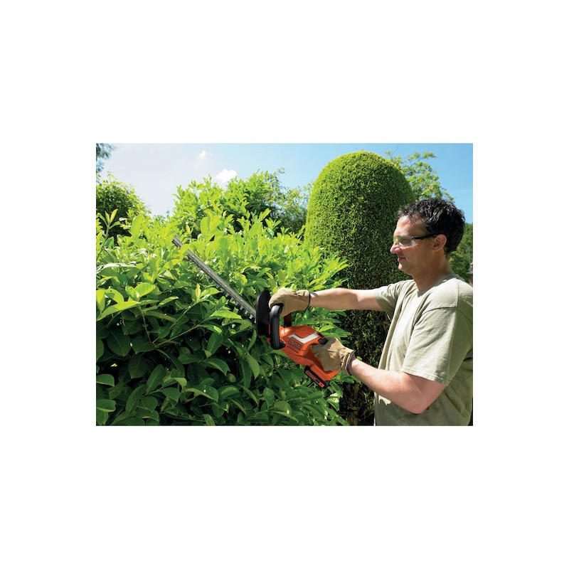 Black and Decker Taille-haies Black & Decker GTC1845L20-QW 18V Li-Ion 2Ah lame 45cm Kobleo Black and Decker Taille-haies Black & Decker GTC1845L20-QW 18V Li-Ion 2Ah lame 45cm Kobleo
