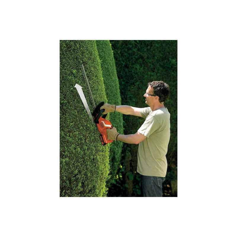 Black and Decker Taille-haies Black & Decker GTC1845L20-QW 18V Li-Ion 2Ah lame 45cm Kobleo Black and Decker Taille-haies Black & Decker GTC1845L20-QW 18V Li-Ion 2Ah lame 45cm Kobleo