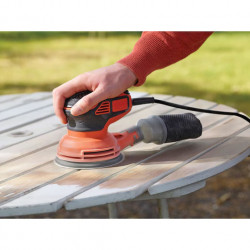 Black and Decker Ponceuse excentrique Black & Decker KA199-QS 240W 125mm 14000tr/min Kobleo Black and Decker Ponceuse excentrique Black & Decker KA199-QS 240W 125mm 14000tr/min Kobleo