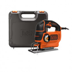Black and Decker Scie sauteuse électrique Black & Decker KS801SEK-QS 550W en coffret Kobleo Black and Decker Scie sauteuse électrique Black & Decker KS801SEK-QS 550W en coffret Kobleo