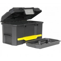 Stanley Boîte à outils Stanley One Touch avec tiroir charge max 20kg Kobleo