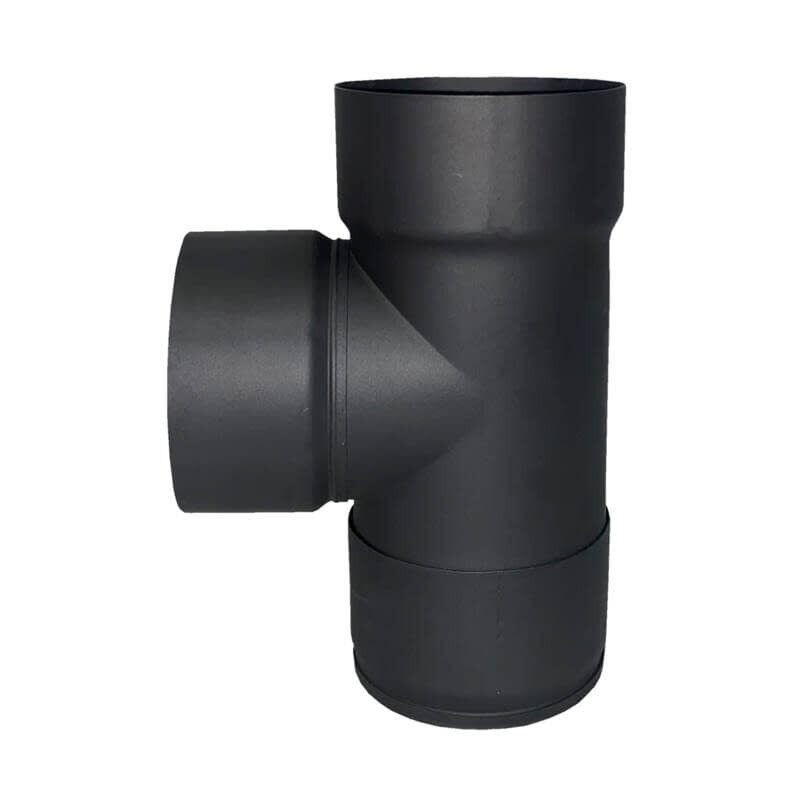 Theca Té de raccordement fumée Theca 110mm pour poêle à bois n°4 Ecodesign Kobleo Theca Té de raccordement fumée Theca 110mm pour poêle à bois n°4 Ecodesign Kobleo