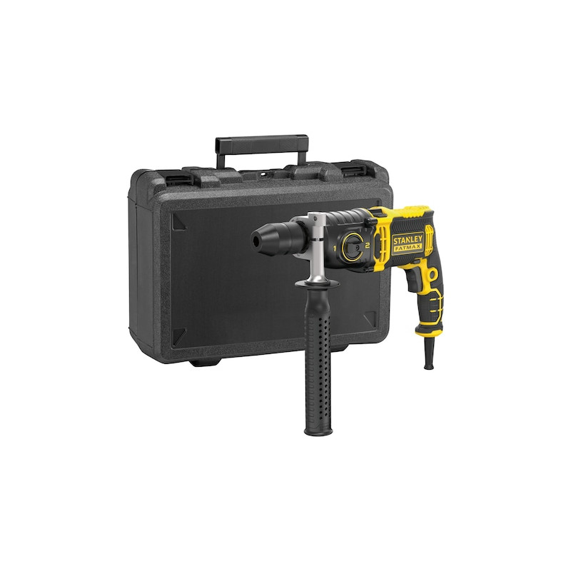 Stanley Perceuse Stanley FMEH1100K-QS 1100W 2 vitesses mandrin 13mm en coffret Kobleo
