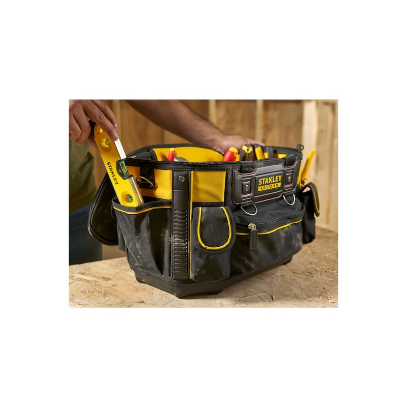 Stanley Sac à outils rigide Stanley Fatmax FMST1-70749 capacité 20kg rond Kobleo Stanley Sac à outils rigide Stanley Fatmax FMST1-70749 capacité 20kg rond Kobleo