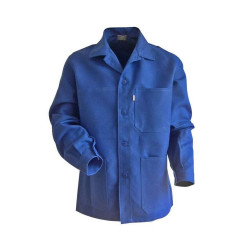 Veste de travail homme LMA PLANTOIR 100% coton taille 6 bleu bugatti