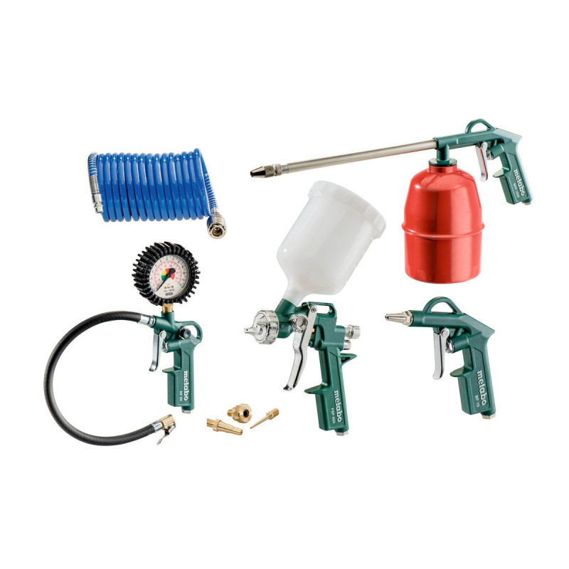 Set d'outils pneumatiques Metabo LPZ 7 Set pour compresseur à air