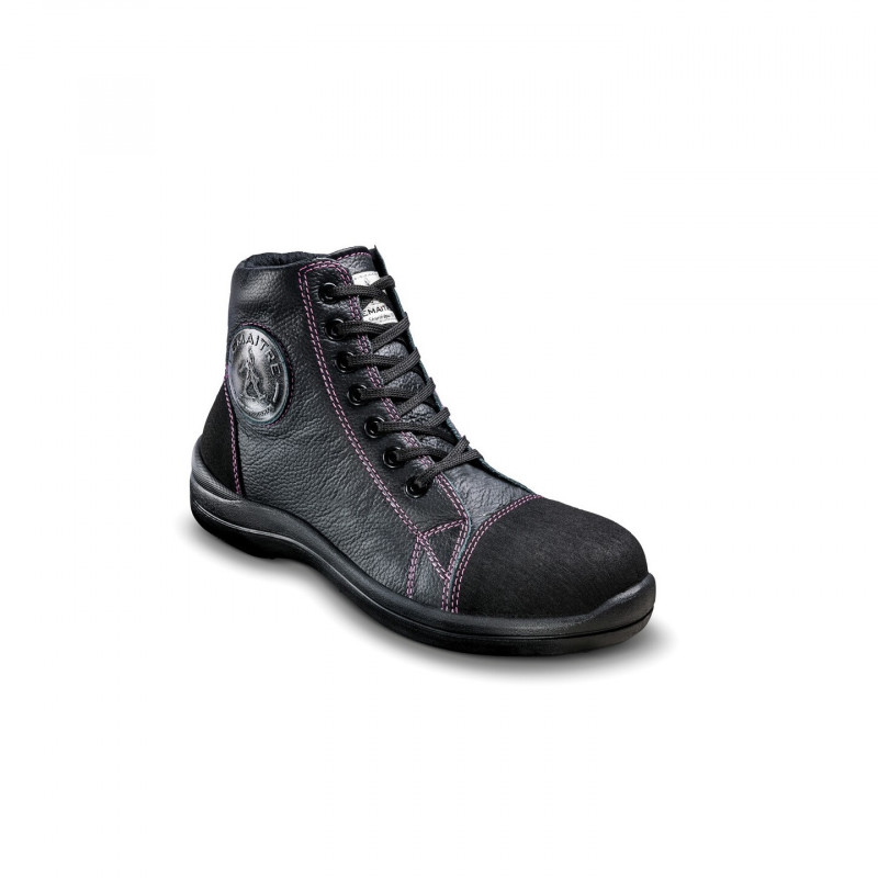 Chaussure de sécurité Lemaitre LIBERTY HAUT NOIR S3 P41 pour femme Kobleo
