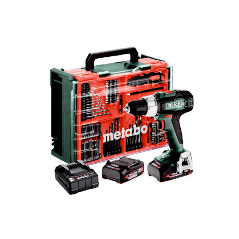 Perceuse à percussion sans fil Metabo SB 18 L Set 18V LiPOWER 2x2Ah 60Nm