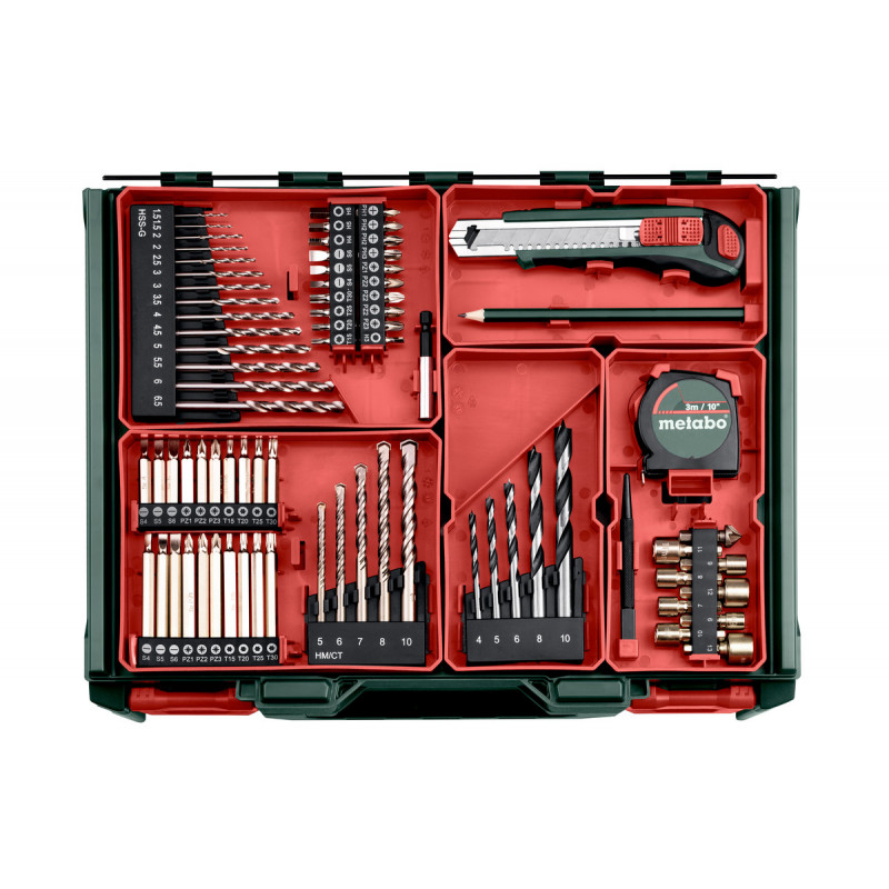 Perceuse à percussion sans fil Metabo SB 18 L Set 18V LiPOWER 2x2Ah 60Nm