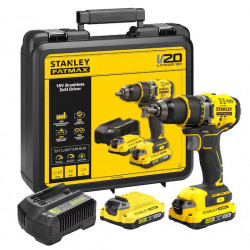 Stanley Perceuse-visseuse Stanley FATMAX SFMCD720D2K 18V 2,0Ah Li-Ion en coffret Kobleo