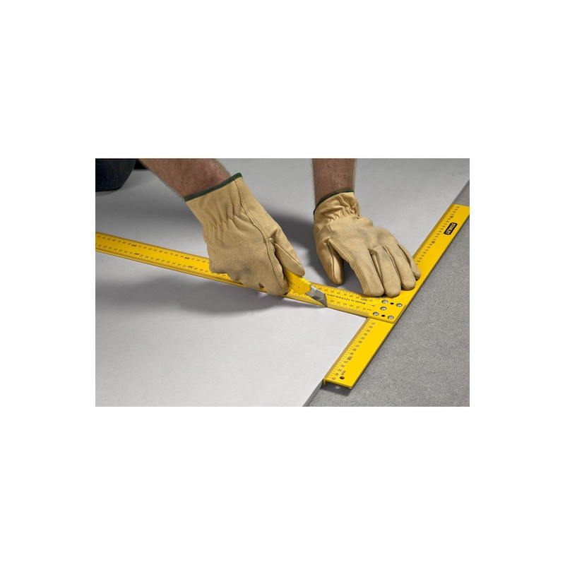 Stanley Équerre en T Stanley STHT1-05894 122cm pour plaque de plâtre Kobleo Stanley Équerre en T Stanley STHT1-05894 122cm pour plaque de plâtre Kobleo