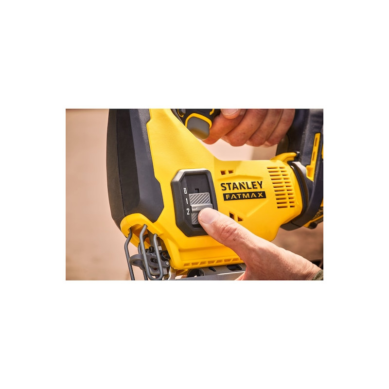 Stanley Scie sauteuse Stanley Fatmax V20 SFMCS600B-XJ 18V Li-Ion machine seule Kobleo Stanley Scie sauteuse Stanley Fatmax V20 SFMCS600B-XJ 18V Li-Ion machine seule Kobleo
