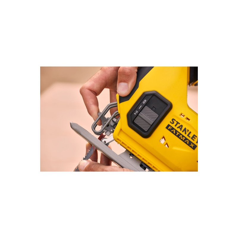 Stanley Scie sauteuse Stanley Fatmax V20 SFMCS600B-XJ 18V Li-Ion machine seule Kobleo Stanley Scie sauteuse Stanley Fatmax V20 SFMCS600B-XJ 18V Li-Ion machine seule Kobleo