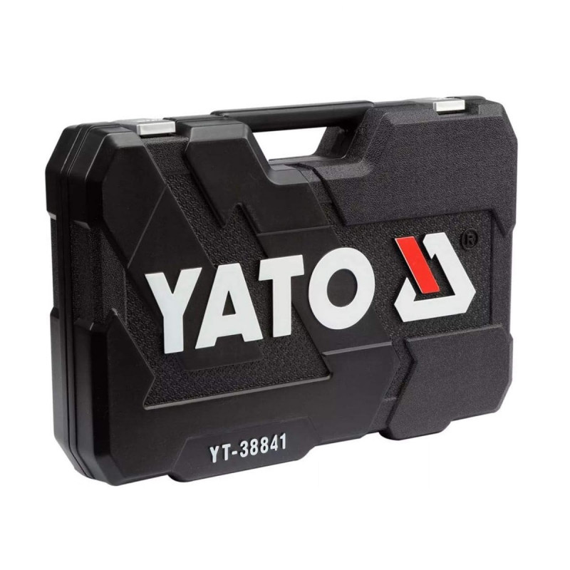 Yato Coffret de douilles 215 pièces Yato YT-38841 1/4"-3/8"-1/2" As-Drive Kobleo Yato Coffret de douilles 215 pièces Yato YT-38841 1/4"-3/8"-1/2" As-Drive Kobleo