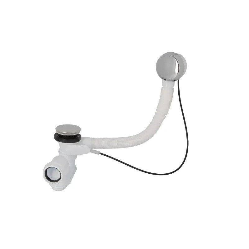 Nicoll Vidage de baignoire à câble Nicoll TBR07 télescopique pré-assemblé 650mm Kobleo