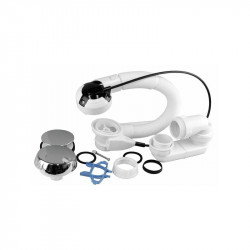 Nicoll Vidage de baignoire à câble Nicoll TBR07 télescopique pré-assemblé 650mm Kobleo