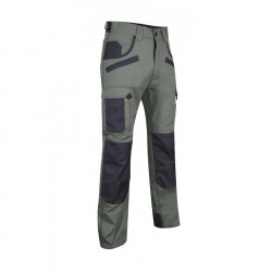 Pantalon bicolore multipoches LMA SECATEUR taille 38 kaki/gris nuit Kobleo Pantalon bicolore multipoches LMA SECATEUR taille 38 kaki/gris nuit Kobleo