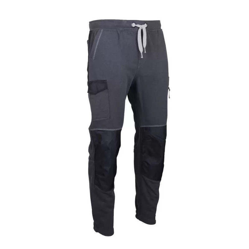 Pantalon LMA 1601 Techno taille XL gris/noir en molleton Kobleo