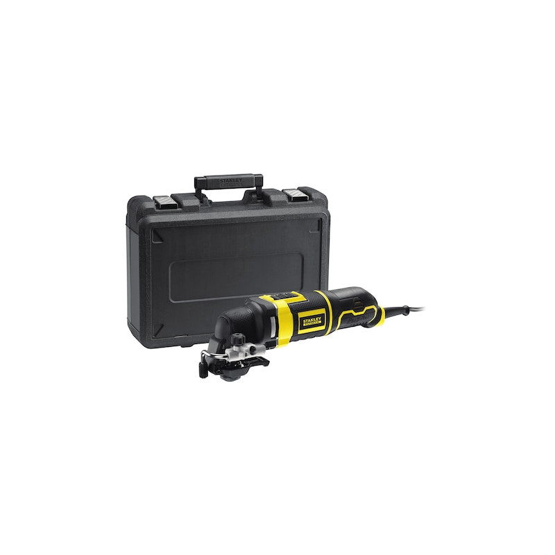 Stanley Outil oscillatoire Stanley FME650K-QS 300W avec 20 accessoires Kobleo Stanley Outil oscillatoire Stanley FME650K-QS 300W avec 20 accessoires Kobleo