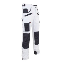 Pantalon de peintre LMA AEROSOL taille 48 bicolore multipoches Kobleo Pantalon de peintre LMA AEROSOL taille 48 bicolore multipoches Kobleo