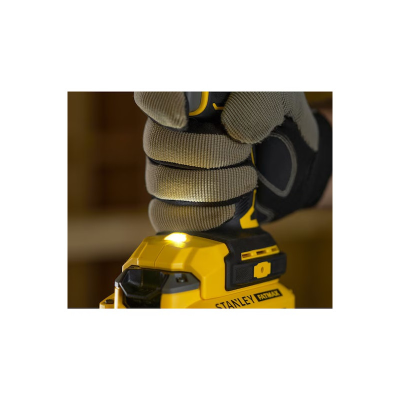 Stanley Perceuse-visseuse Stanley Fatmax SFMCD720B-XJ Brushless 18V 4Ah Li-Ion 80Nm Kobleo Stanley Perceuse-visseuse Stanley Fatmax SFMCD720B-XJ Brushless 18V 4Ah Li-Ion 80Nm Kobleo