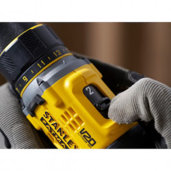 Stanley Perceuse-visseuse Stanley Fatmax SFMCD720B-XJ Brushless 18V 4Ah Li-Ion 80Nm Kobleo Stanley Perceuse-visseuse Stanley Fatmax SFMCD720B-XJ Brushless 18V 4Ah Li-Ion 80Nm Kobleo