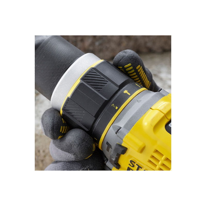 Stanley Perceuse-visseuse Stanley SFMCD721D2K-QW Brushless 18V Li-Ion 2Ah 80Nm Kobleo Stanley Perceuse-visseuse Stanley SFMCD721D2K-QW Brushless 18V Li-Ion 2Ah 80Nm Kobleo