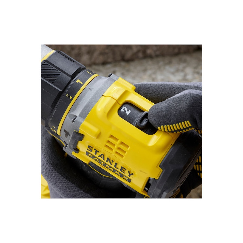 Stanley Perceuse-visseuse Stanley SFMCD721D2K-QW Brushless 18V Li-Ion 2Ah 80Nm Kobleo Stanley Perceuse-visseuse Stanley SFMCD721D2K-QW Brushless 18V Li-Ion 2Ah 80Nm Kobleo