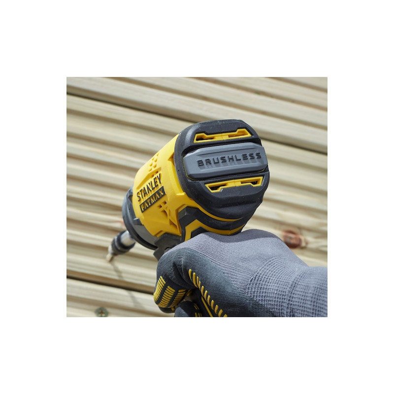 Stanley Visseuse à choc Stanley SFMCF810D2K-QW Brushless 18V Li-Ion 2Ah 170Nm Kobleo Stanley Visseuse à choc Stanley SFMCF810D2K-QW Brushless 18V Li-Ion 2Ah 170Nm Kobleo