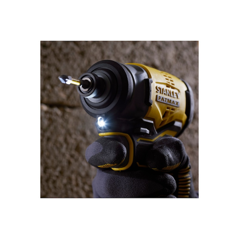 Stanley Visseuse à choc Stanley SFMCF810D2K-QW Brushless 18V Li-Ion 2Ah 170Nm Kobleo Stanley Visseuse à choc Stanley SFMCF810D2K-QW Brushless 18V Li-Ion 2Ah 170Nm Kobleo