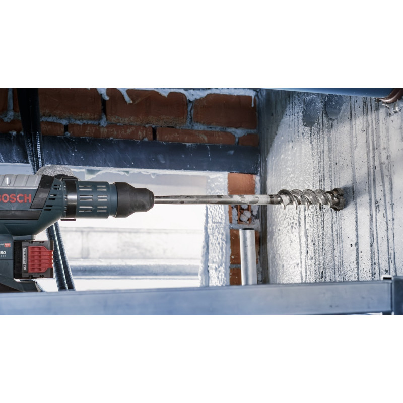 Foret Bosch Pro Sds Max-9 Break Through 55x600mm pour perçage de béton