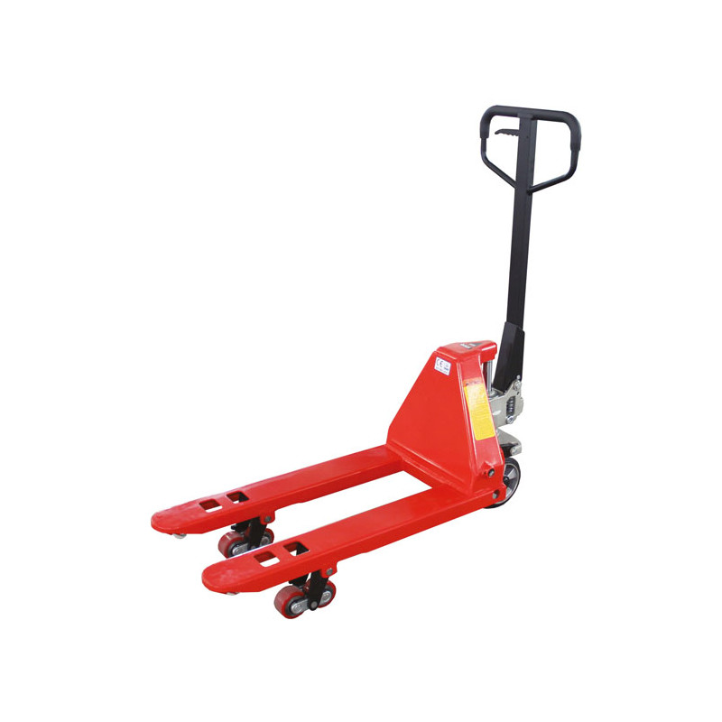 Transpalette manuel demi-palette Stockman ACN15 1500kg fourches 950mm