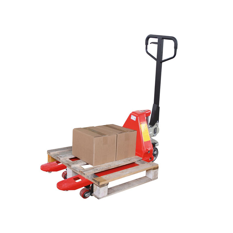 Transpalette manuel demi-palette Stockman ACN15 1500kg fourches 950mm