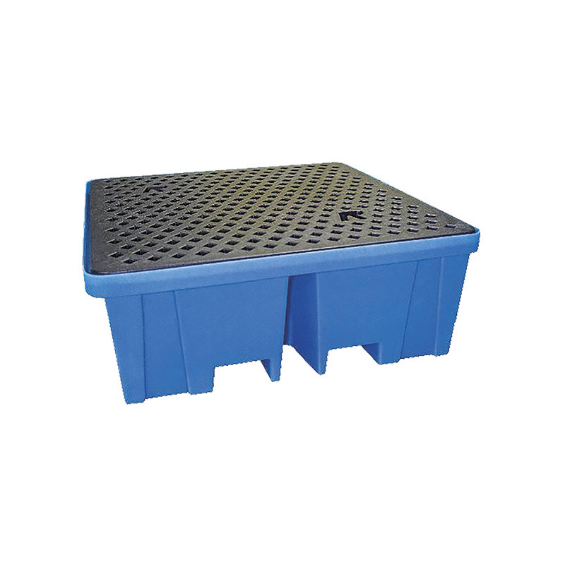 Stockman Bac de rétention Stockman BRP2 en polyéthylène 2 fûts capacité 230L Kobleo Stockman Bac de rétention Stockman BRP2 en polyéthylène 2 fûts capacité 230L Kobleo