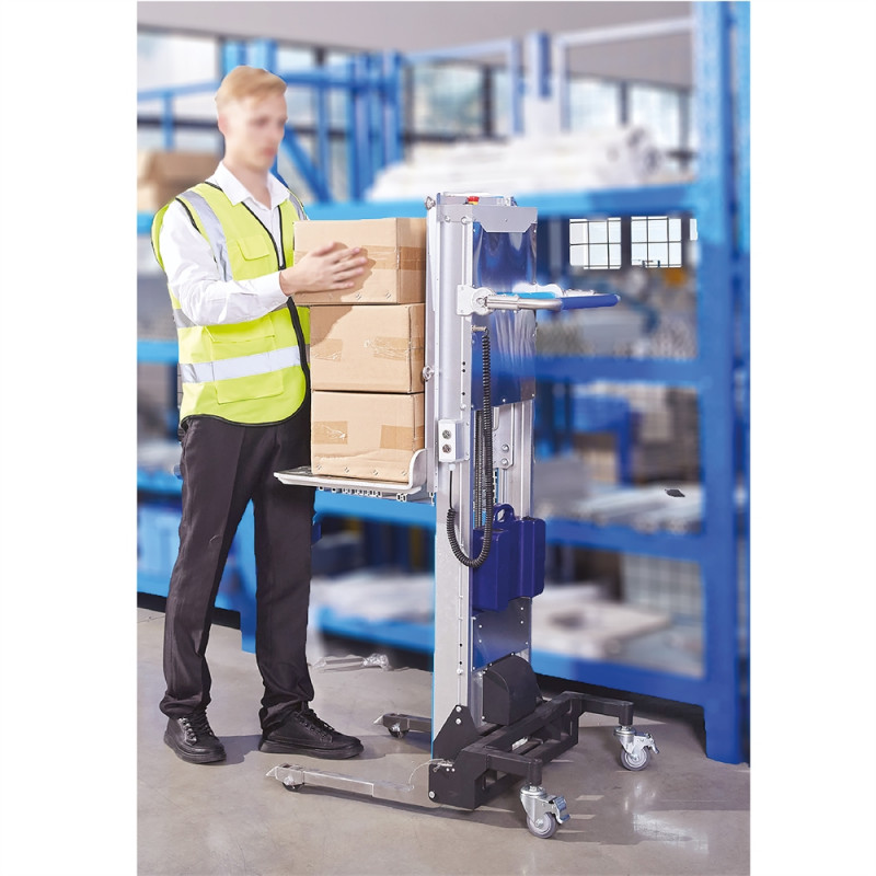 Gerbeur semi-électrique Stockman EFT260 capacité 260kg mise à niveau automatique