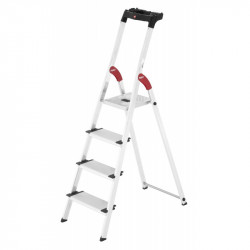 Hailo Escabeau professionnel ProfiStep XXL 4 marches Ht accès 284cm Hailo Kobleo