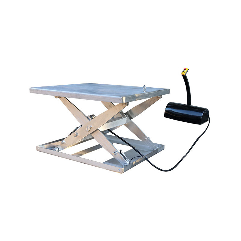 Stockman Table élévatrice électrique Stockman HWS1800 inox 1800kg Kobleo Stockman Table élévatrice électrique Stockman HWS1800 inox 1800kg Kobleo
