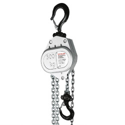 Stockman Palan manuel à chaine Stockman MHAL50 aluminium ultra léger 500kg Kobleo