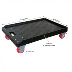 Stockman Plateau à rebords Stockman PPR30 300kg Kobleo