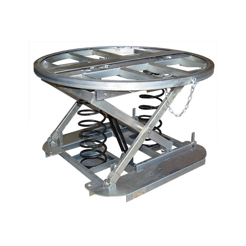 Stockman Table élévatrice Stockman SLT2/1100 capacité 2 tonnes plateau tournant Kobleo Stockman Table élévatrice Stockman SLT2/1100 capacité 2 tonnes plateau tournant Kobleo