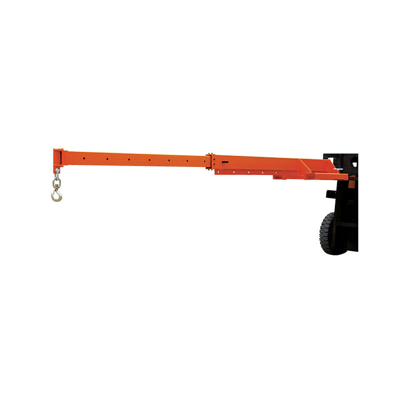 Potence télescopique Stockman TLB03 capacité 3000kg fourreaux 180x65mm