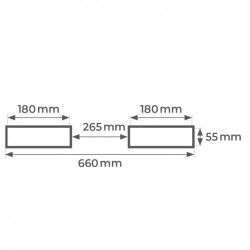 Stockman Potence télescopique Stockman TLB03 capacité 3000kg fourreaux 180x65mm Kobleo