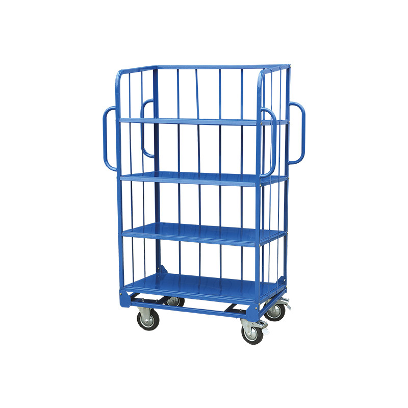 Stockman Servante multi-niveaux Stockman WN504 acier 3 étagères capacité 500kg Kobleo