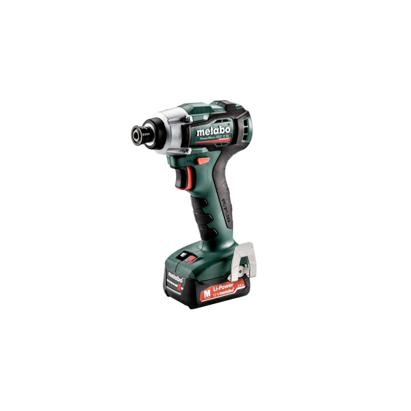 Visseuse à chocs Metabo PowerMaxx SSD 12 BL 12V Lipower 2x2Ah 140Nm
