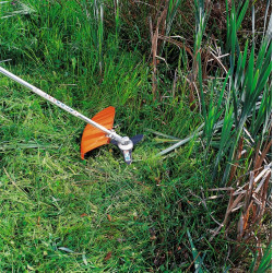 Stihl Couteau à taillis Stihl 3 dents 300mm outil spécial pour buissons Kobleo