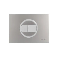 Nicoll Plaque de commande Nicoll Evo chrome mat 147x204,5mm pour bâti-support Kobleo