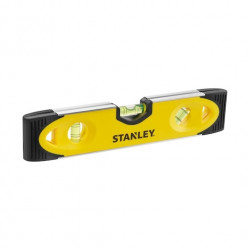 Stanley Niveau Stanley Torpedo magnétique 23 cm bimatière 3 fioles Kobleo