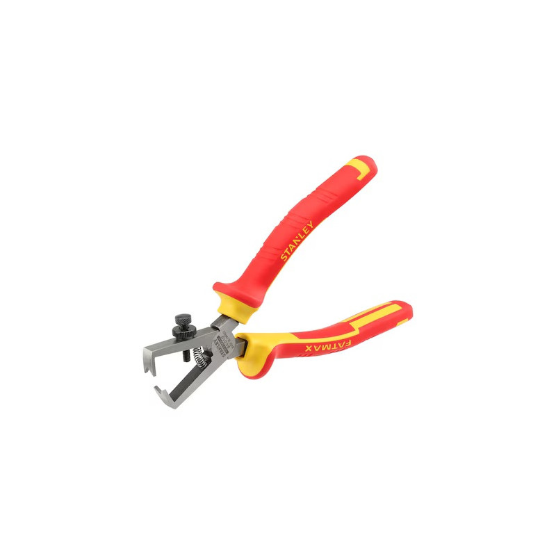 Stanley Pince à dénuder Stanley isolée 1000V manuelle 170mm Kobleo Stanley Pince à dénuder Stanley isolée 1000V manuelle 170mm Kobleo