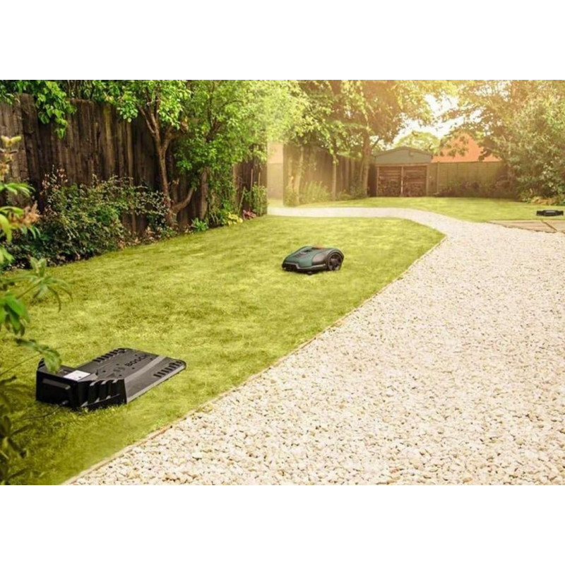 Station de charge filaire Bosch pour Tondeuse Indego 581x400x124mm