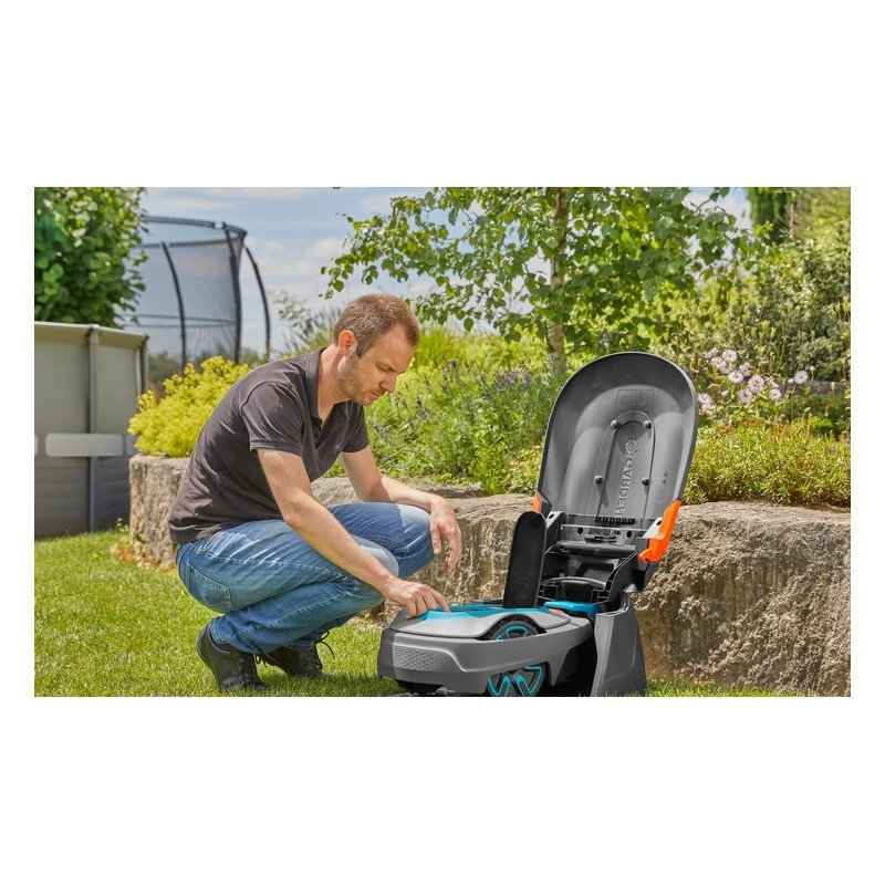 Abri robot Gardena SILENO minimo/city/life avec 6 vis de fixation